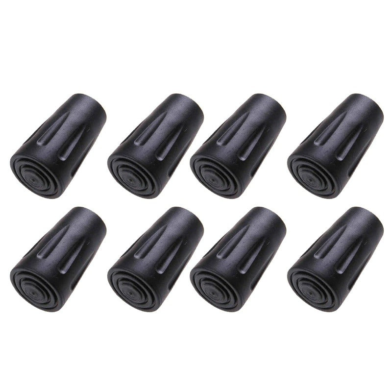 8 Pcs Rubber Tips For Trekking Poles-USA Camp Zone