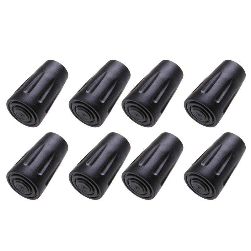 8 Pcs Rubber Tips For Trekking Poles-USA Camp Zone