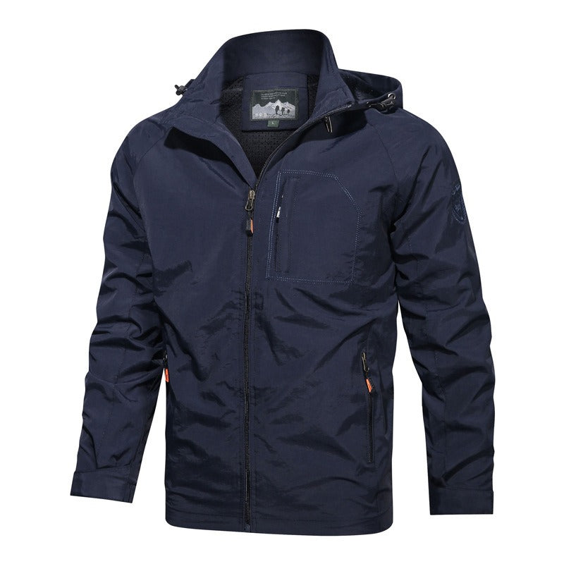 Men Waterproof Camping Military Jacket-USA Camp Zone