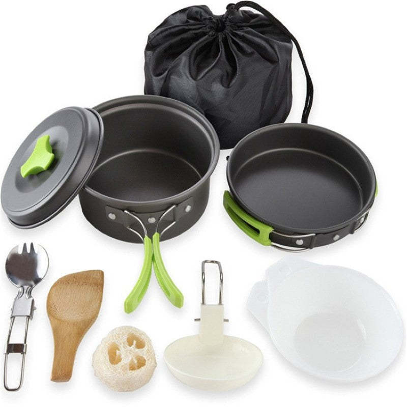 Portable Camping tableware cooking set-USA Camp Zone