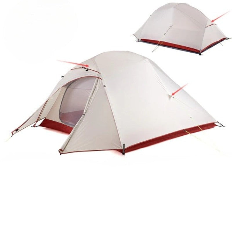 Waterproof 3 Person Ultralight Nylon Camping Tent-USA Camp Zone