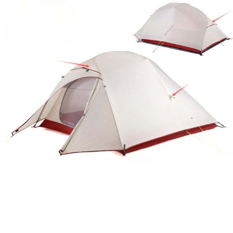 Waterproof 3 Person Ultralight Nylon Camping Tent-USA Camp Zone