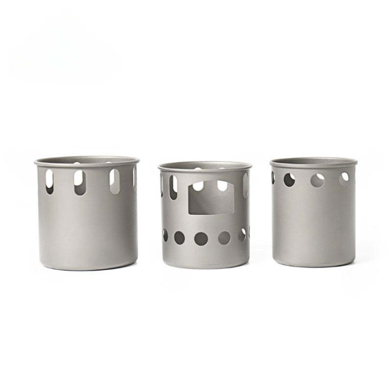 Pure Titanium Outdoor Camping Wood Stove-USA Camp Zone