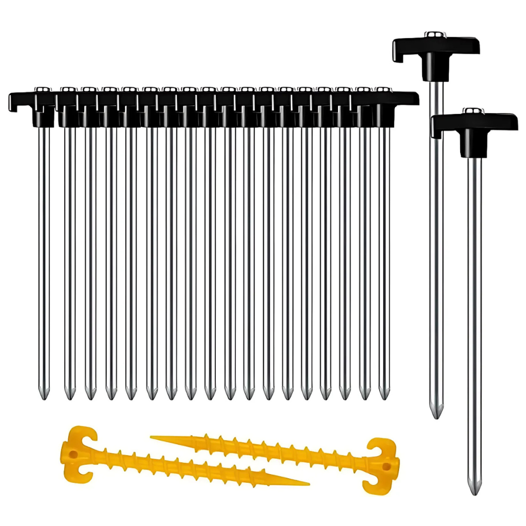 Pack Of 20 Heavy Duty Camping Stakes