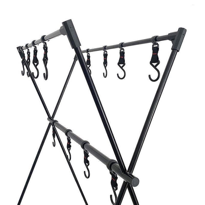 Folding Portable Camping Hanging Rack Tripod Hanger With Hook-USA Camp Zone