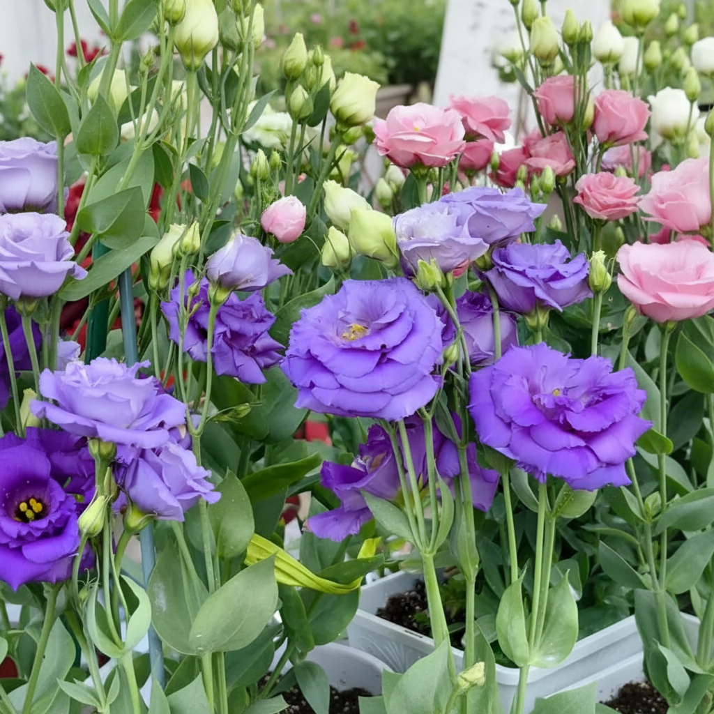 Lisianthus Flower Seeds for Garden Planting