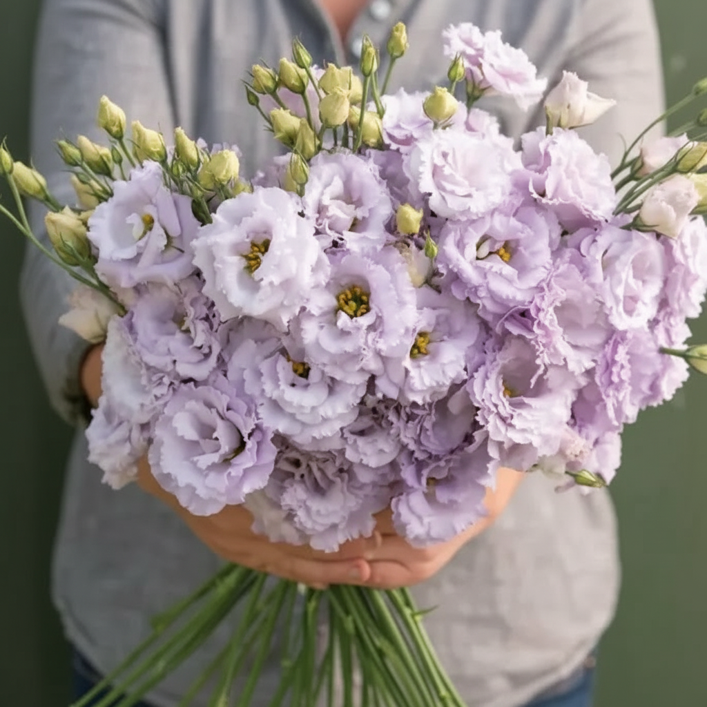 Lisianthus Flower Seeds for Garden Planting