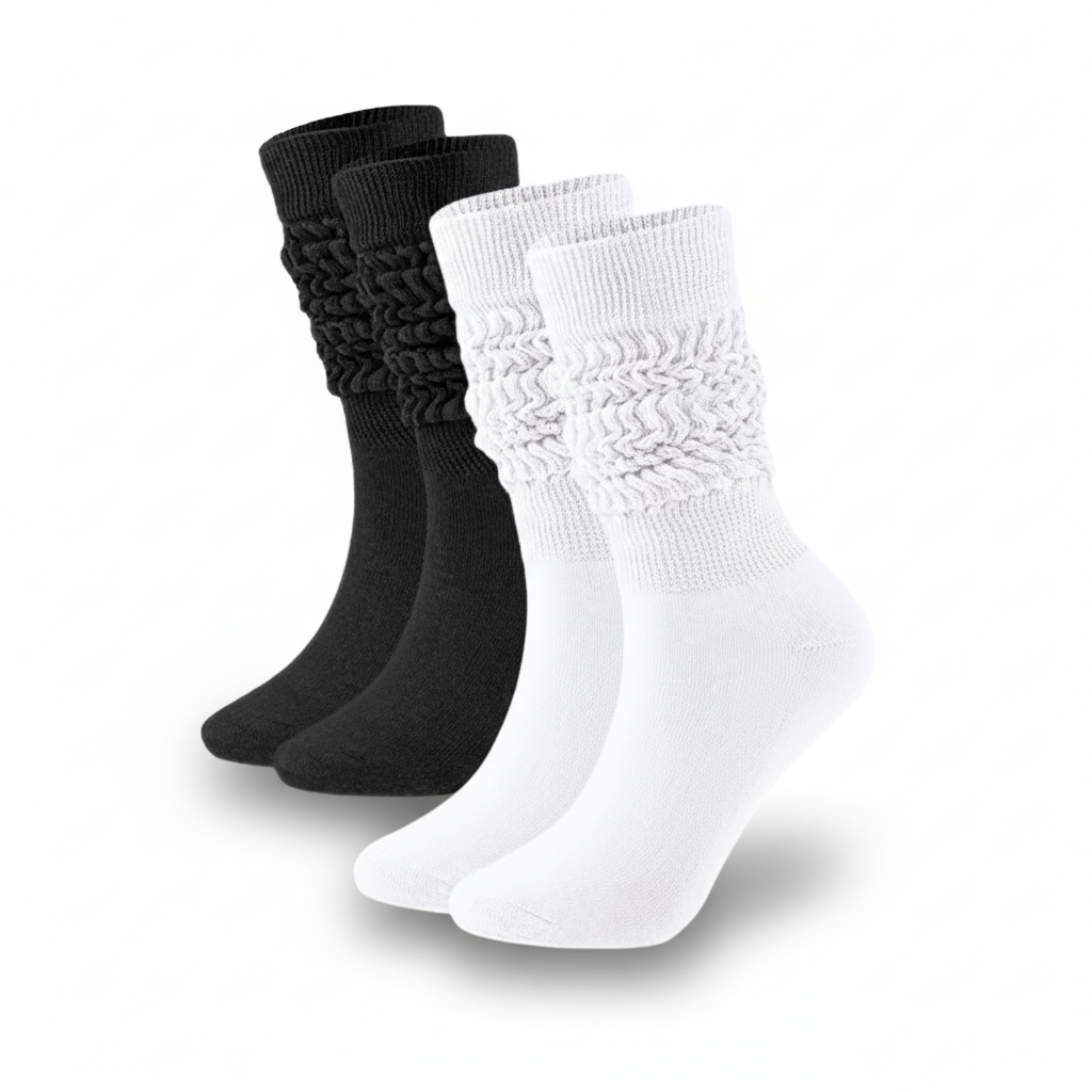 Women Slouch Scrunch Socks