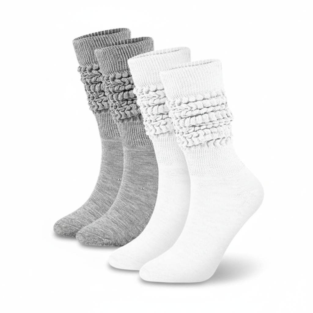 Women Slouch Scrunch Socks