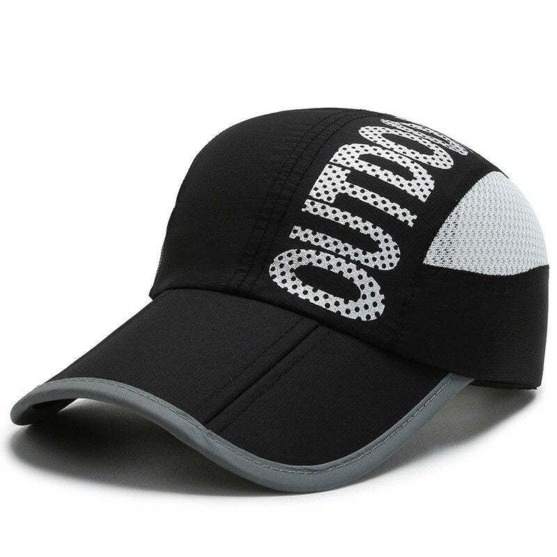 Ultra-Thin Breathable Folding Outdoor Sports Cap-USA Camp Zone