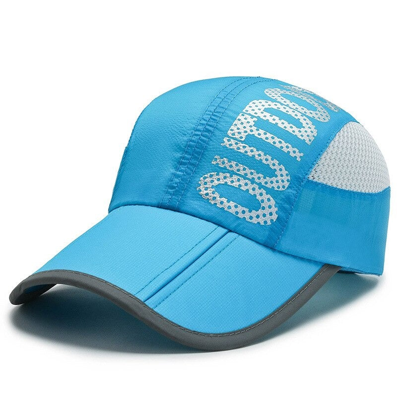 Ultra-Thin Breathable Folding Outdoor Sports Cap-USA Camp Zone