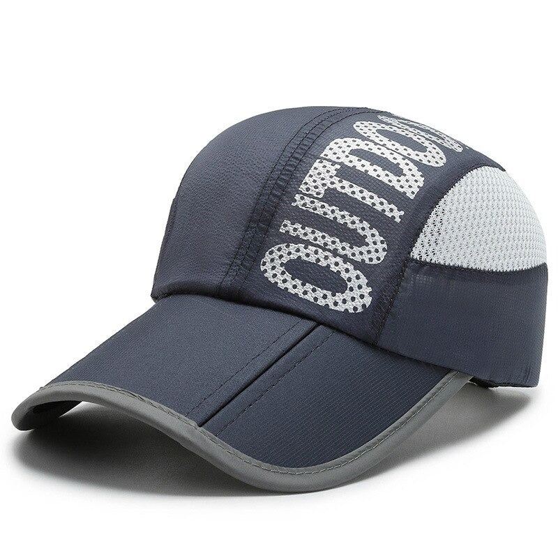 Ultra-Thin Breathable Folding Outdoor Sports Cap-USA Camp Zone