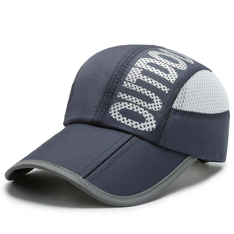 Ultra-Thin Breathable Folding Outdoor Sports Cap-USA Camp Zone