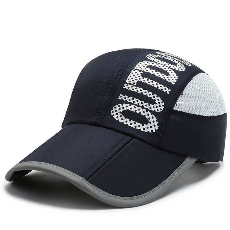 Ultra-Thin Breathable Folding Outdoor Sports Cap-USA Camp Zone