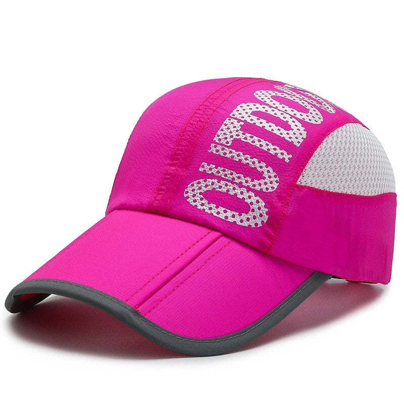 Ultra-Thin Breathable Folding Outdoor Sports Cap-USA Camp Zone