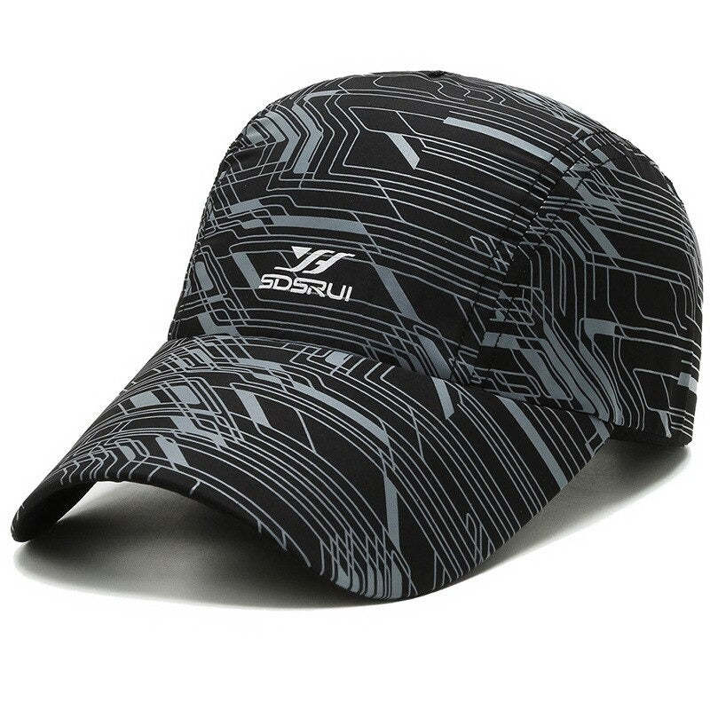 Thin Breathable Outdoor Sports Cap-USA Camp Zone