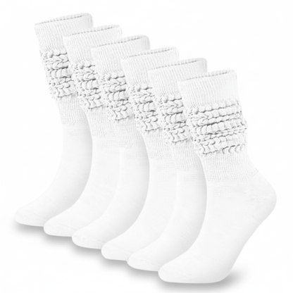 Women 3 Pairs of Slouch Scrunch Socks