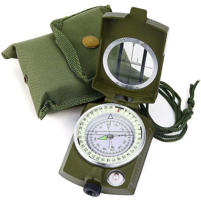 Professional Waterproof Camping Hiking Compass-USA Camp Zone