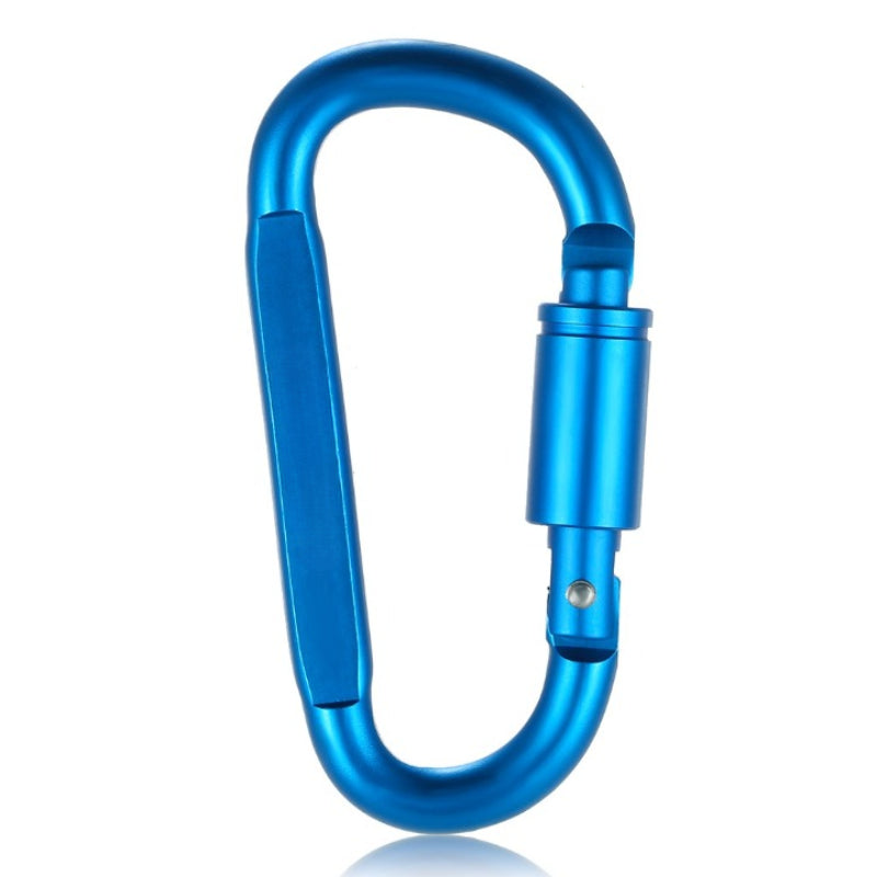 Outdoor Screw Lock Buckle D-Shaped Carbine Hook-USA Camp Zone