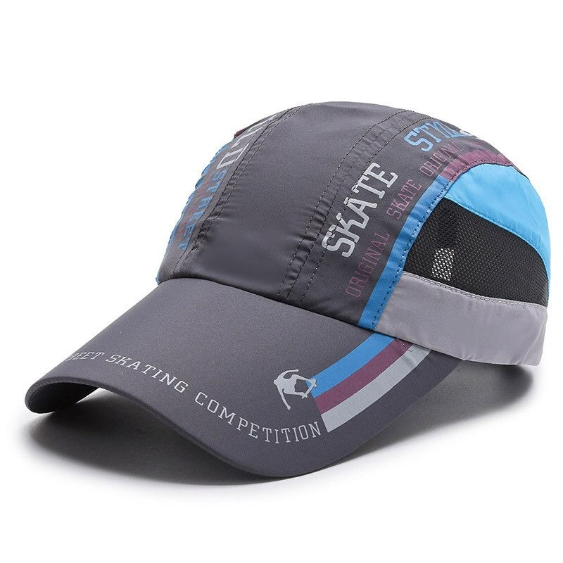 Quick Drying Thin Breathable Baseball Cap-USA Camp Zone