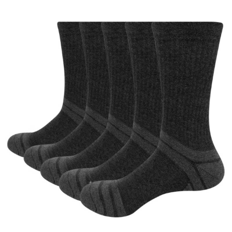 Cushion Cotton Crew Athletic Sport Hiking Socks-USA Camp Zone