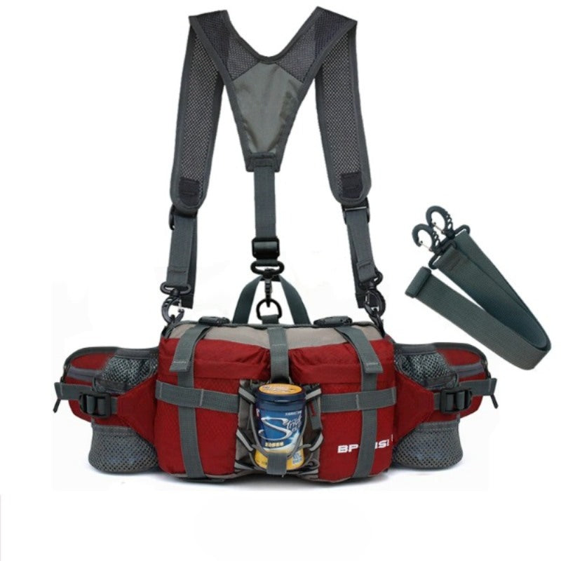 Outdoor Hiking Sports Waist Backpacks-USA Camp Zone