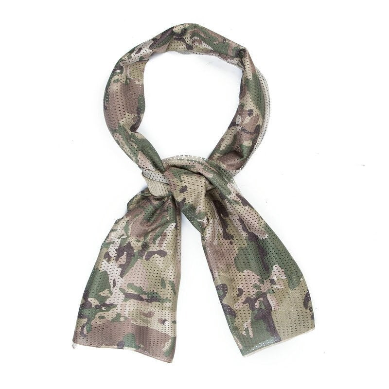 Military Tactical Arab Desert Shemagh Scarf Head Wrap-USA Camp Zone