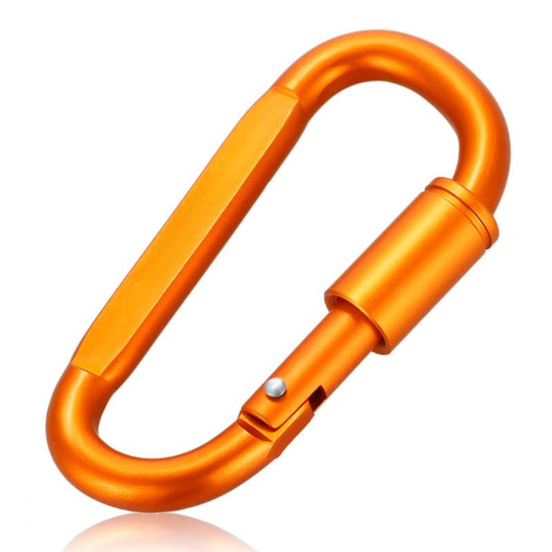 Outdoor Screw Lock Buckle D-Shaped Carbine Hook-USA Camp Zone