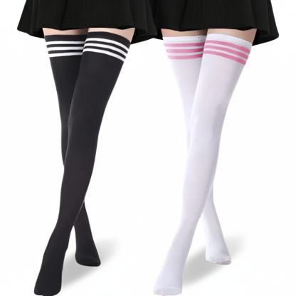 Extra Long High 2 Pairs Of Socks