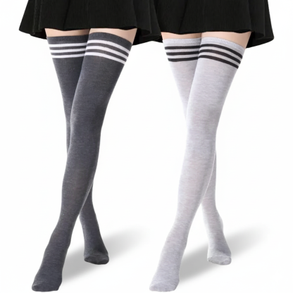 Extra Long High 2 Pairs Of Socks