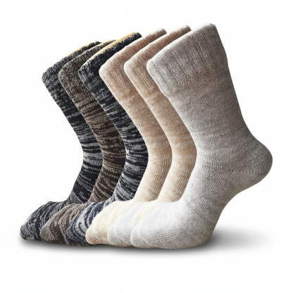 Winter Warm Soft Crew Wool Socks for Men and Women