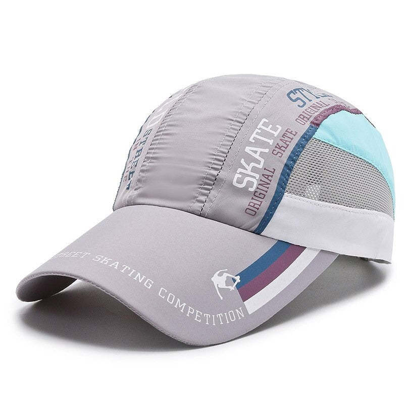 Quick Drying Thin Breathable Baseball Cap-USA Camp Zone