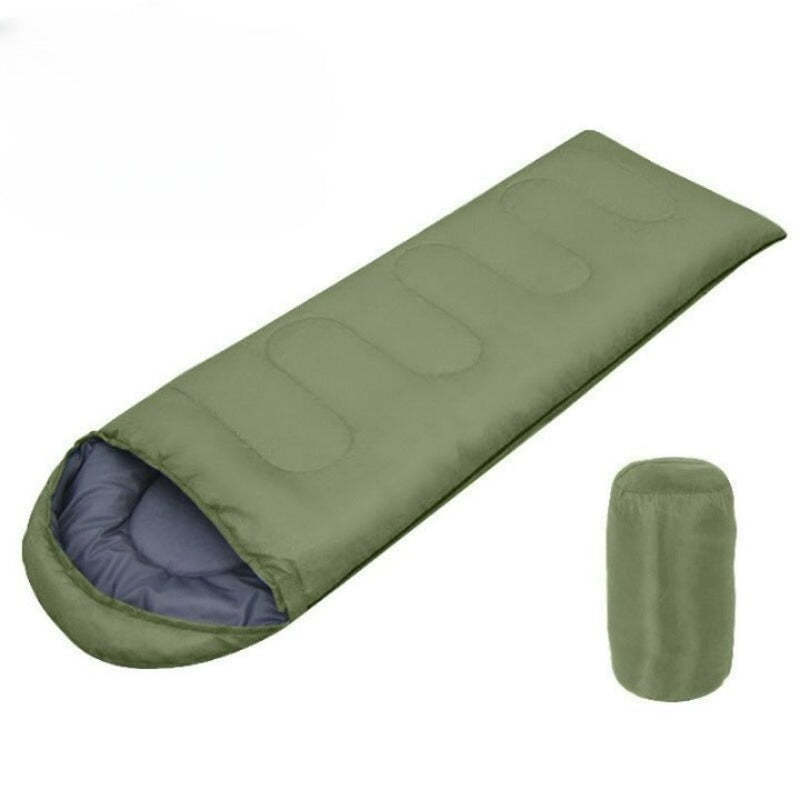 Solid Color Sleeping Bag For Outdoor Traveling-USA Camp Zone
