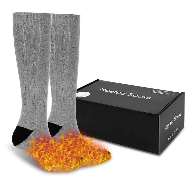 3 Modes Comfortable Water Resistant Electric Warm Socks-USA Camp Zone
