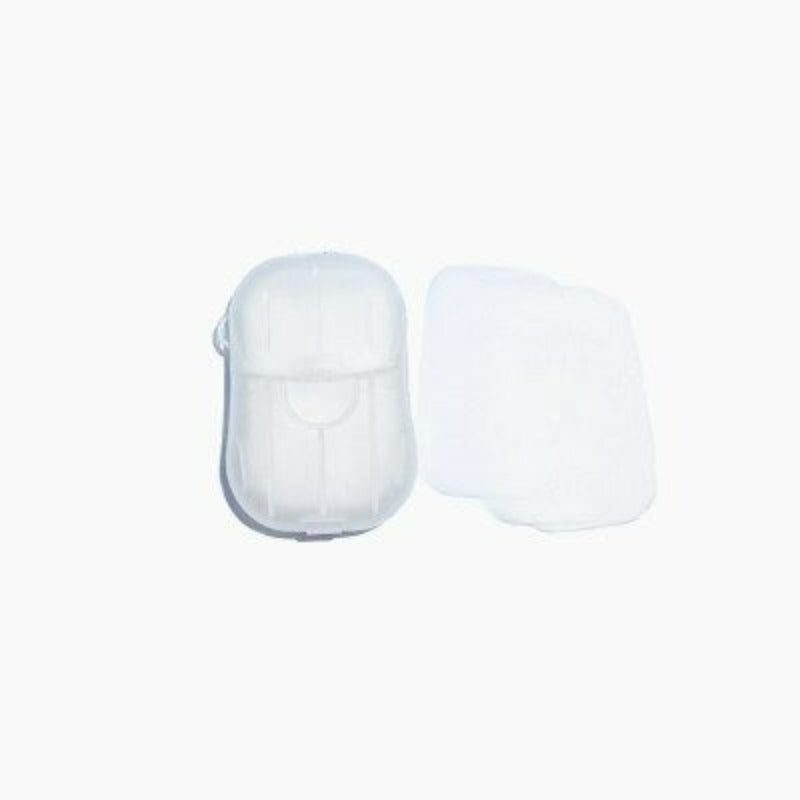 20 Pcs Portable Disposable Soap Paper Flakes-USA Camp Zone