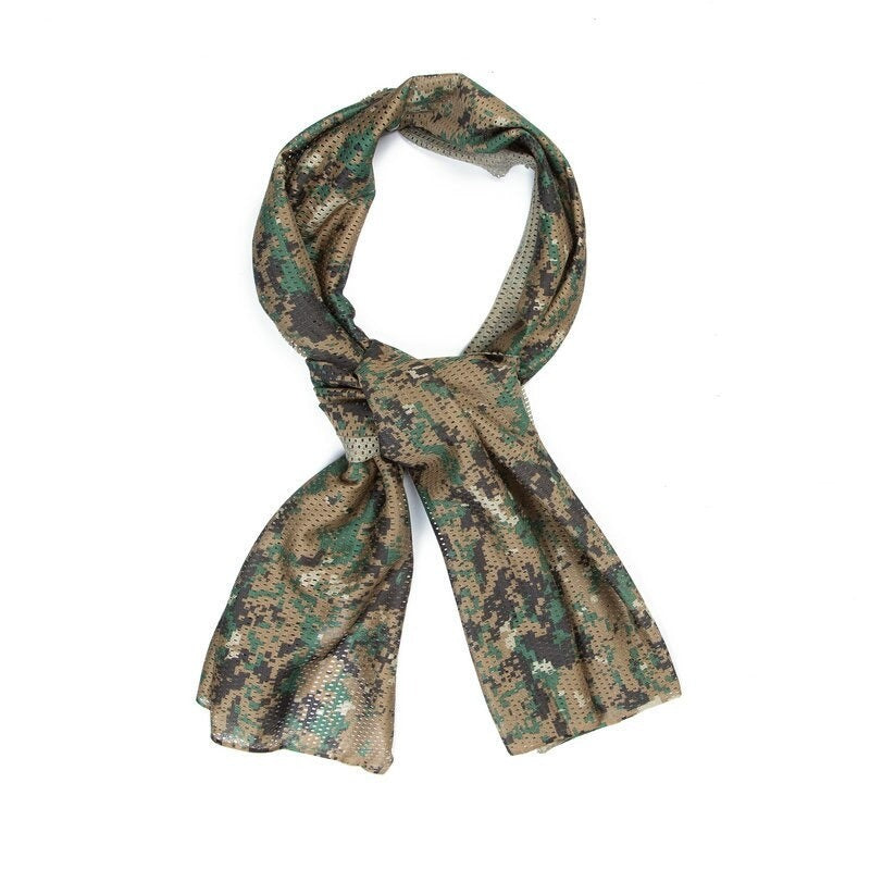 Military Tactical Arab Desert Shemagh Scarf Head Wrap-USA Camp Zone