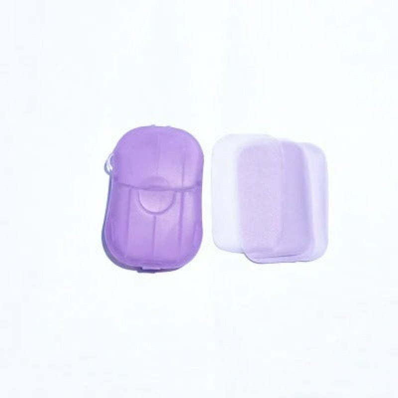20 Pcs Portable Disposable Soap Paper Flakes-USA Camp Zone