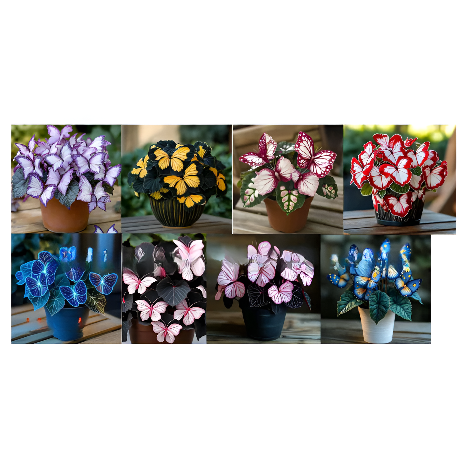 Whimsical Butterfly Shaped Flower Seeds