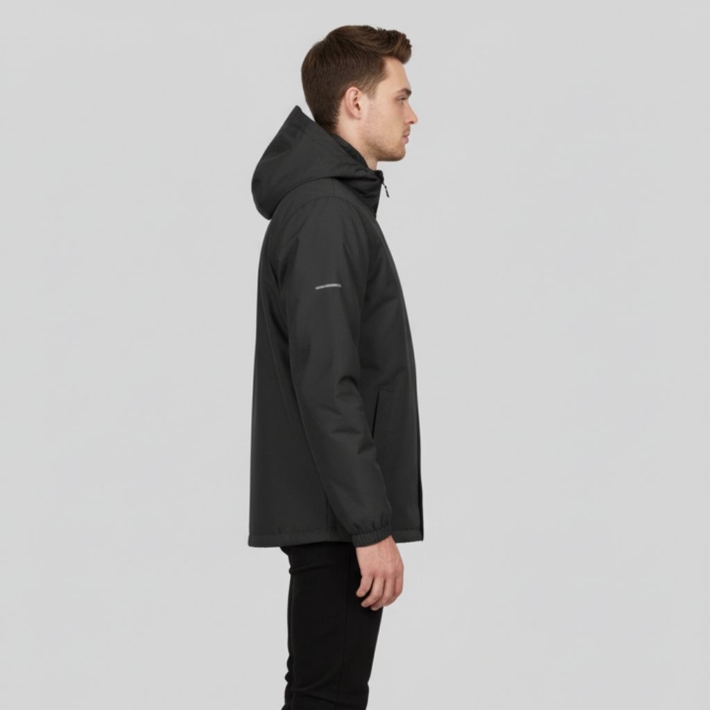 Mens Waterproof Lightweight Packable Rain Jacket Pullover