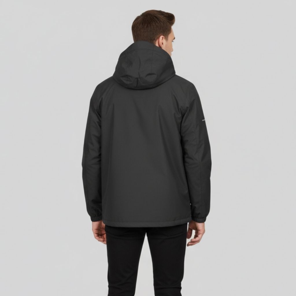 Mens Waterproof Lightweight Packable Rain Jacket Pullover