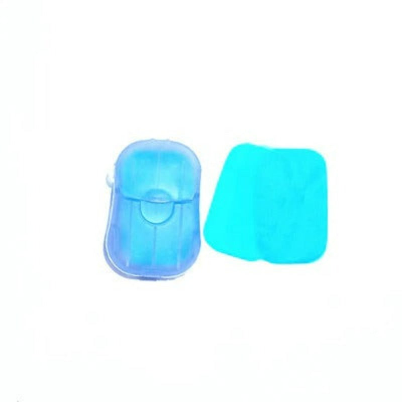 20 Pcs Portable Disposable Soap Paper Flakes-USA Camp Zone