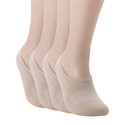 No Show Socks with Wide Front Box