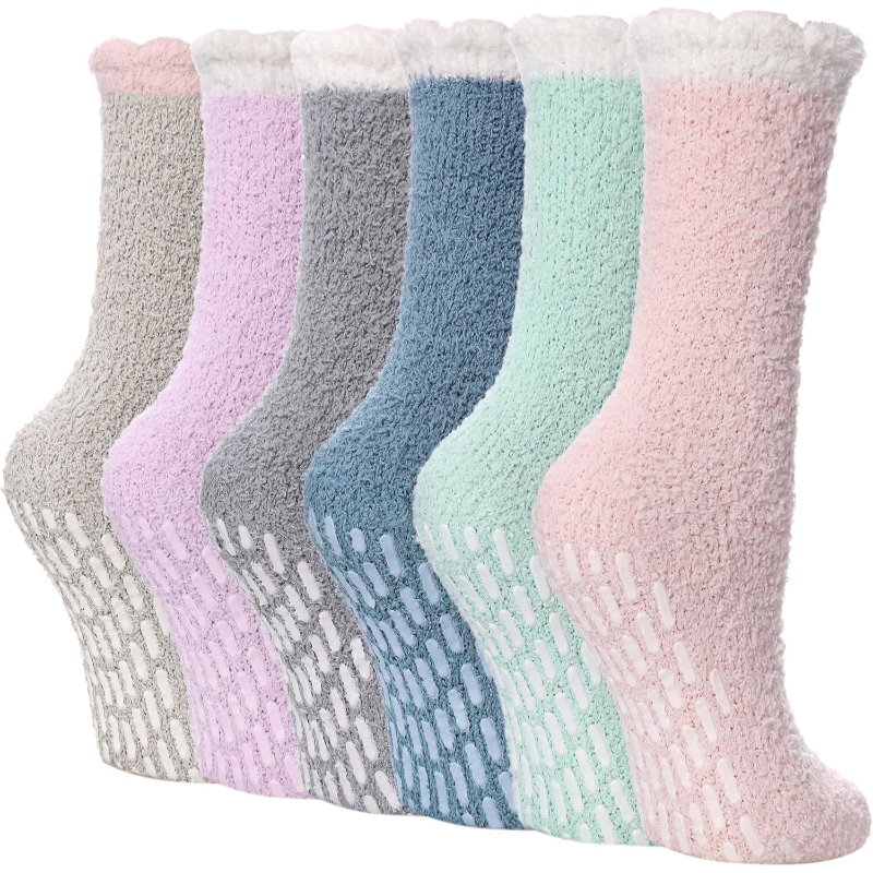 Non Slip Winter Fuzzy Socks For Women