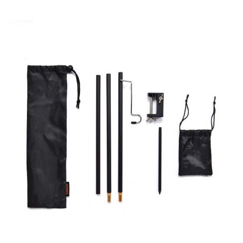 Outdoor Detachable Folding Lamp Pole-USA Camp Zone