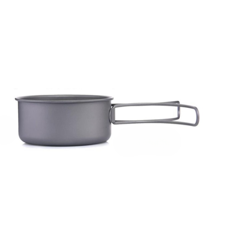 Titanium Cooking Pot Set For Camping And Picnic-USA Camp Zone