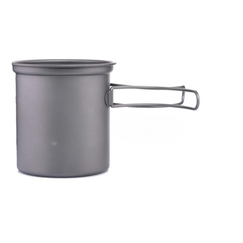 Titanium Cooking Pot Set For Camping And Picnic-USA Camp Zone