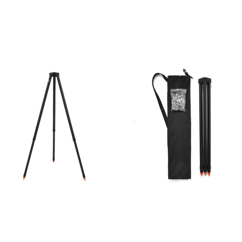 Camping Tripod For Fire Hanging Pot Outdoor Campfire-USA Camp Zone