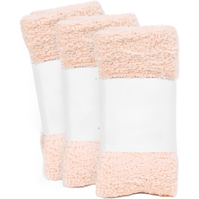 Pack Of 3 Warm Cozy Ultra Luxe Cloud Socks