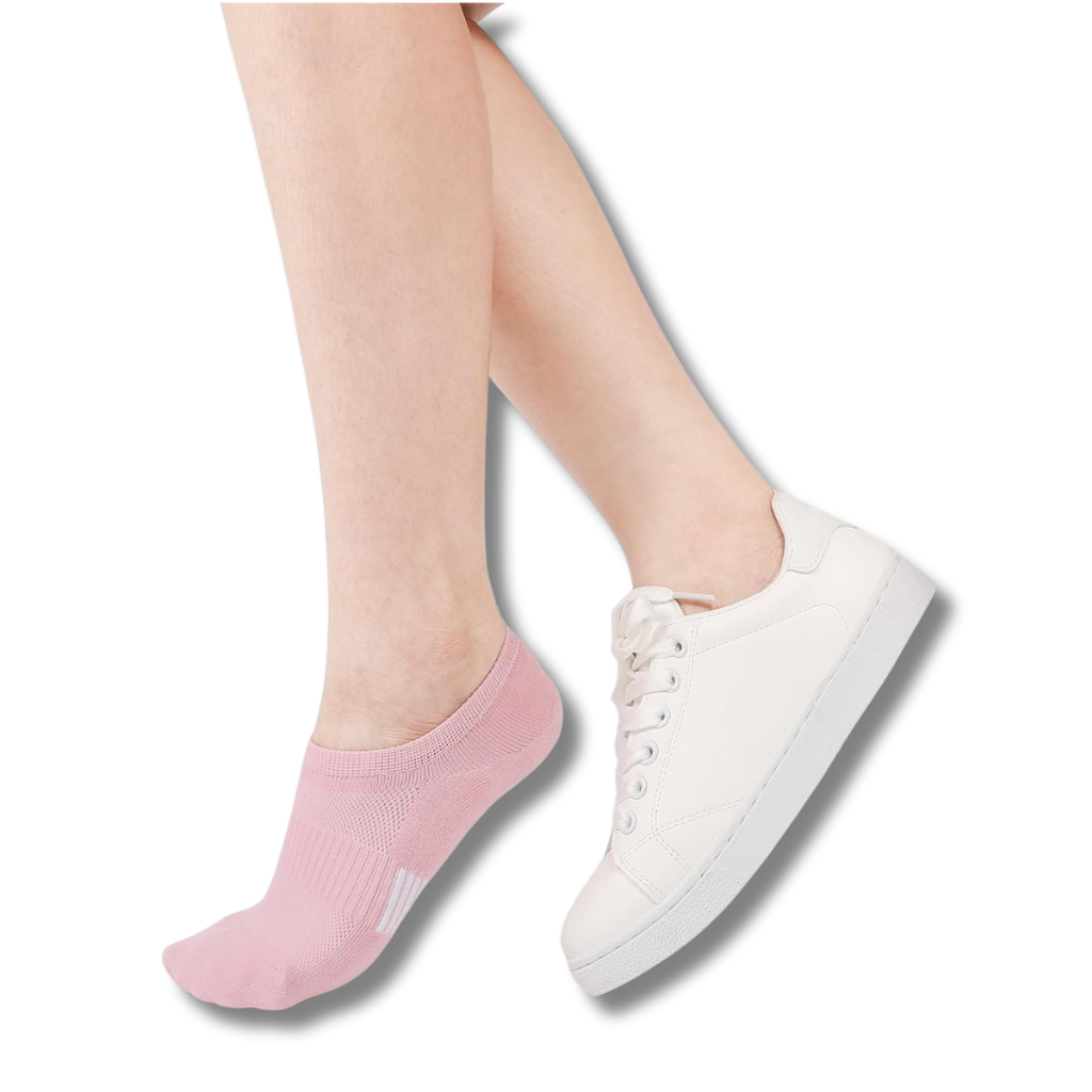Pack Of 5 Low Cut Non Slip Athletic Cotton Invisible Socks