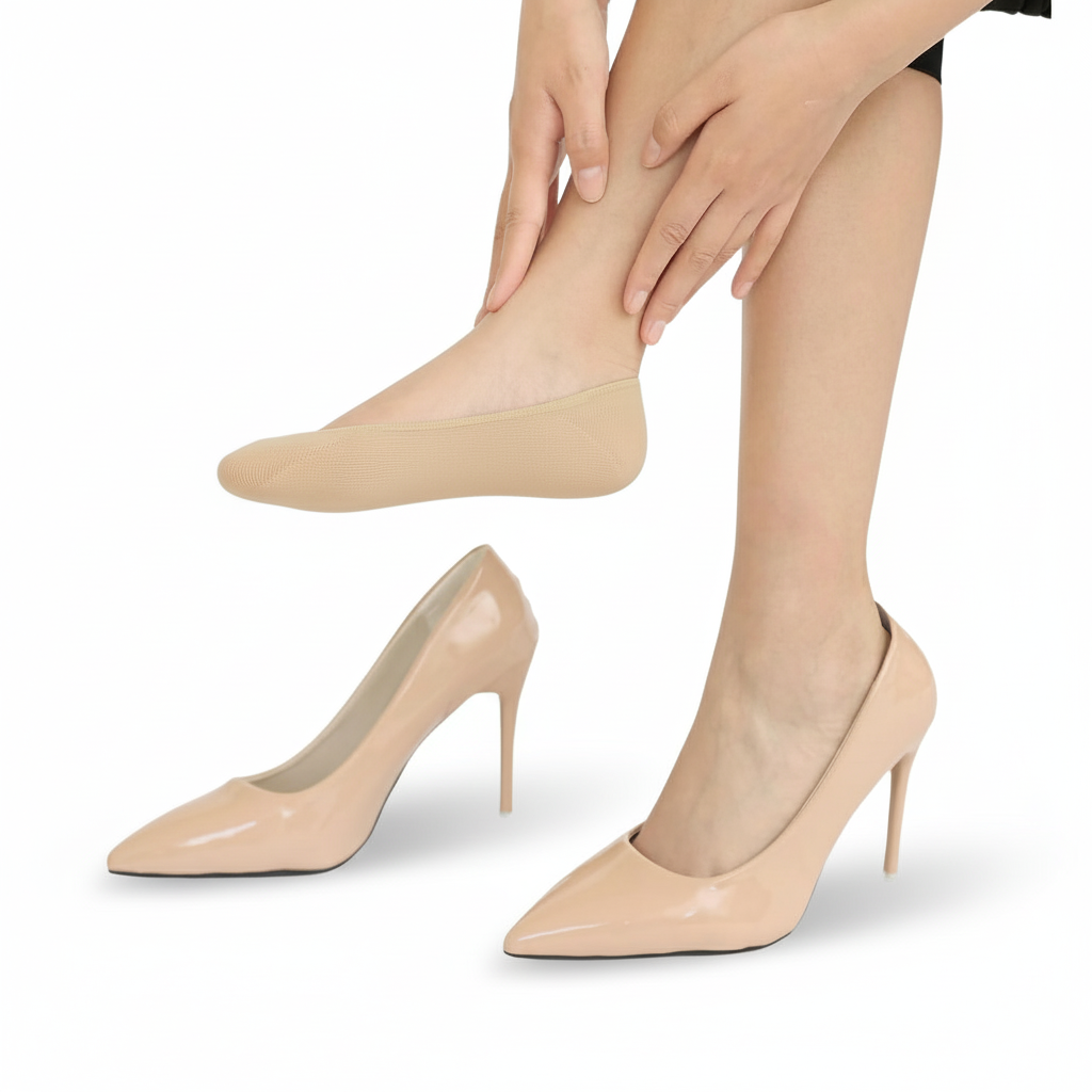 Pack Of 5 Ultra Low Cut Women No Show Socks